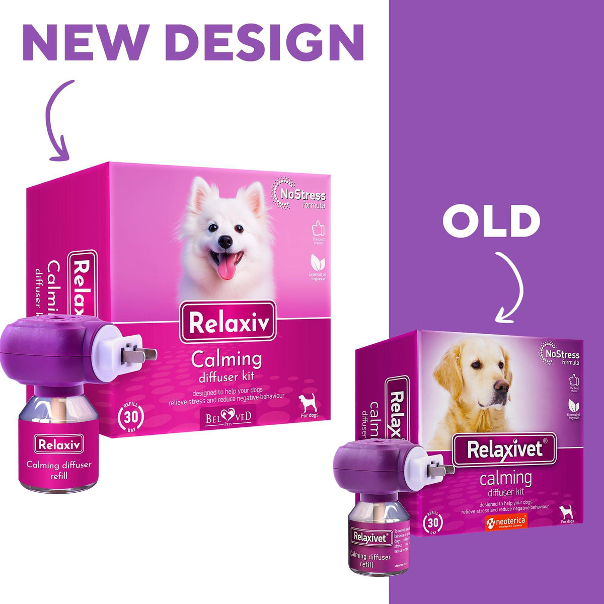 Calming Dog Diffuser Kit for Separation Anxiety