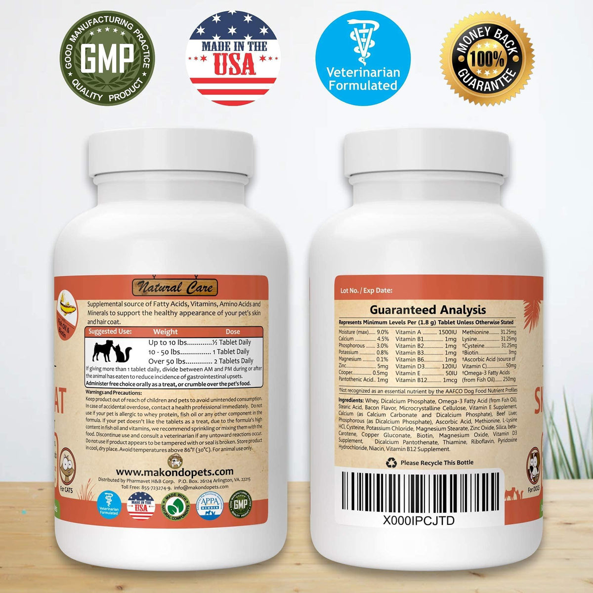 Fish Oil Omega 3 for Dog & Cat Skin