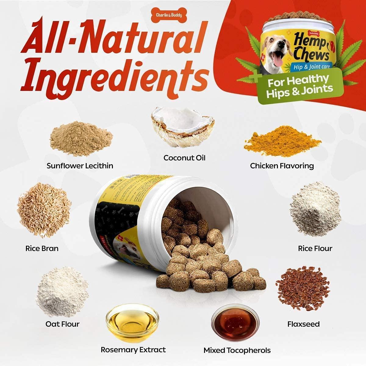 Hemp Dog Joint Chews with Glucosamine