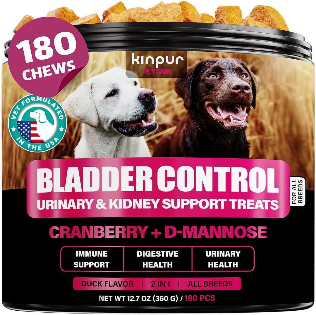 Dog UTI Treatment Chews with Cranberry for Urinary Health