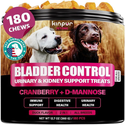 Dog UTI Treatment Chews with Cranberry for Urinary Health
