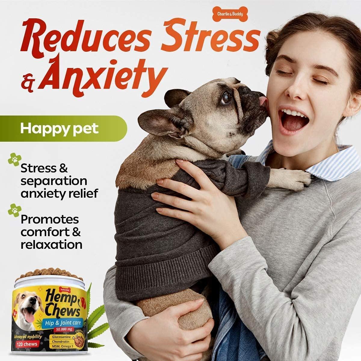 Hemp Dog Joint Chews with Glucosamine