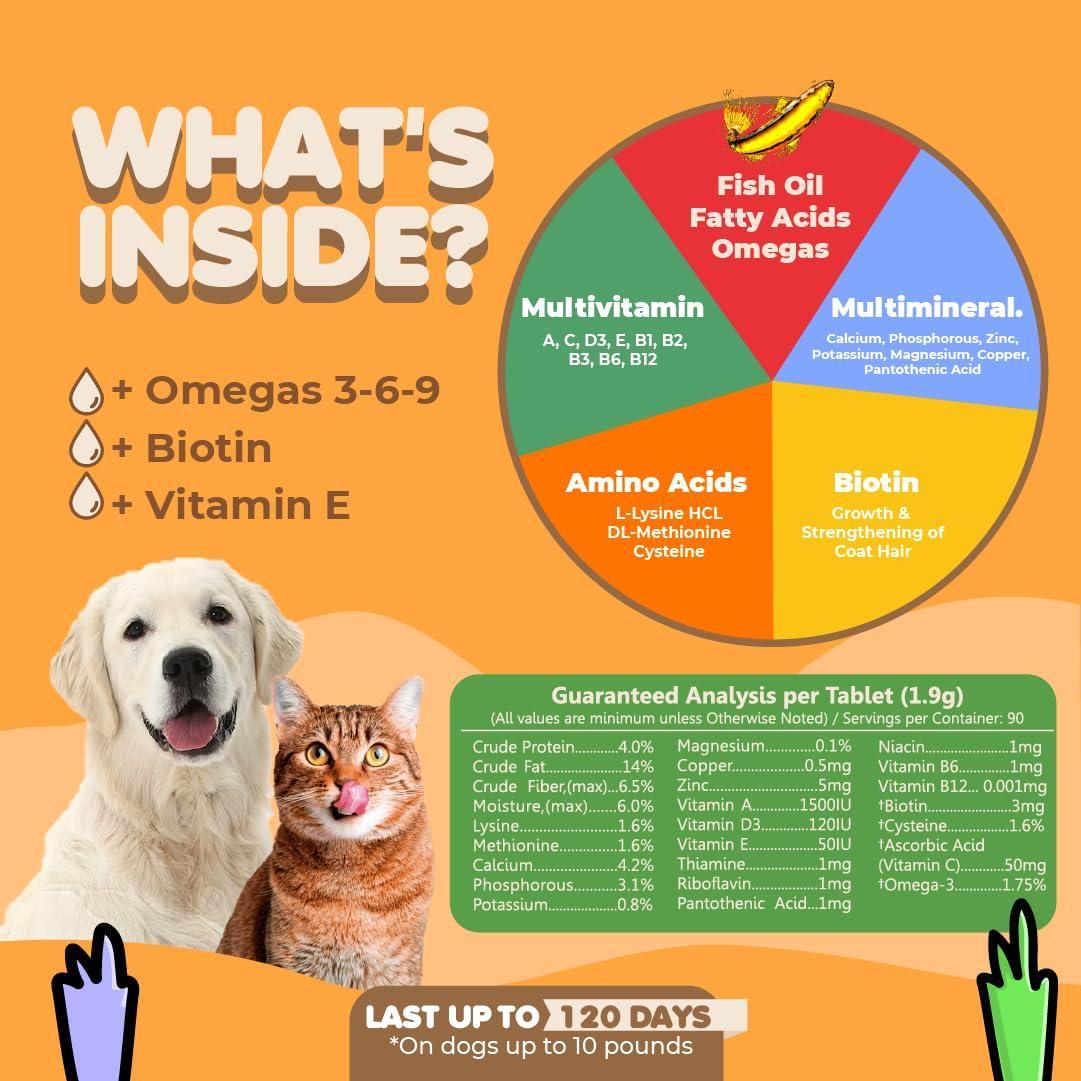 Fish Oil Omega 3 for Dog & Cat Skin