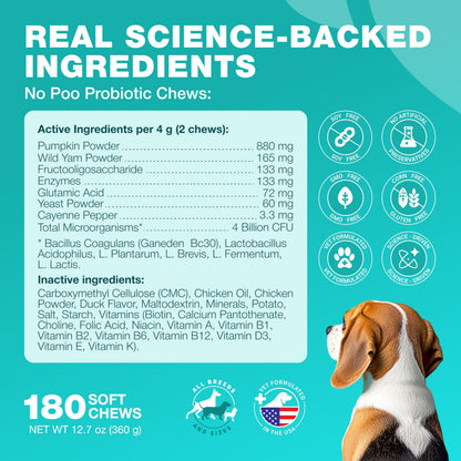 No-Poo Chews for Dogs – Stool Eating Deterrent