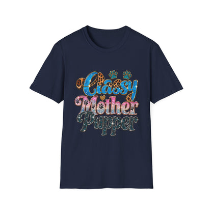 Classy Mother Pupper T‑Shirt — Cute Leopard