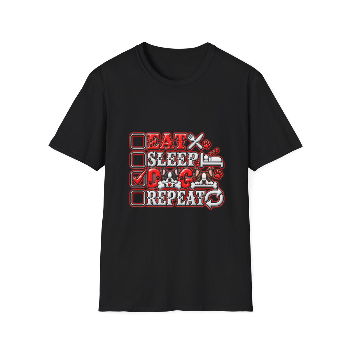 Eat Sleep Dog Repeat T-Shirt