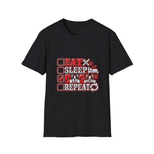 Eat Sleep Dog Repeat T-Shirt