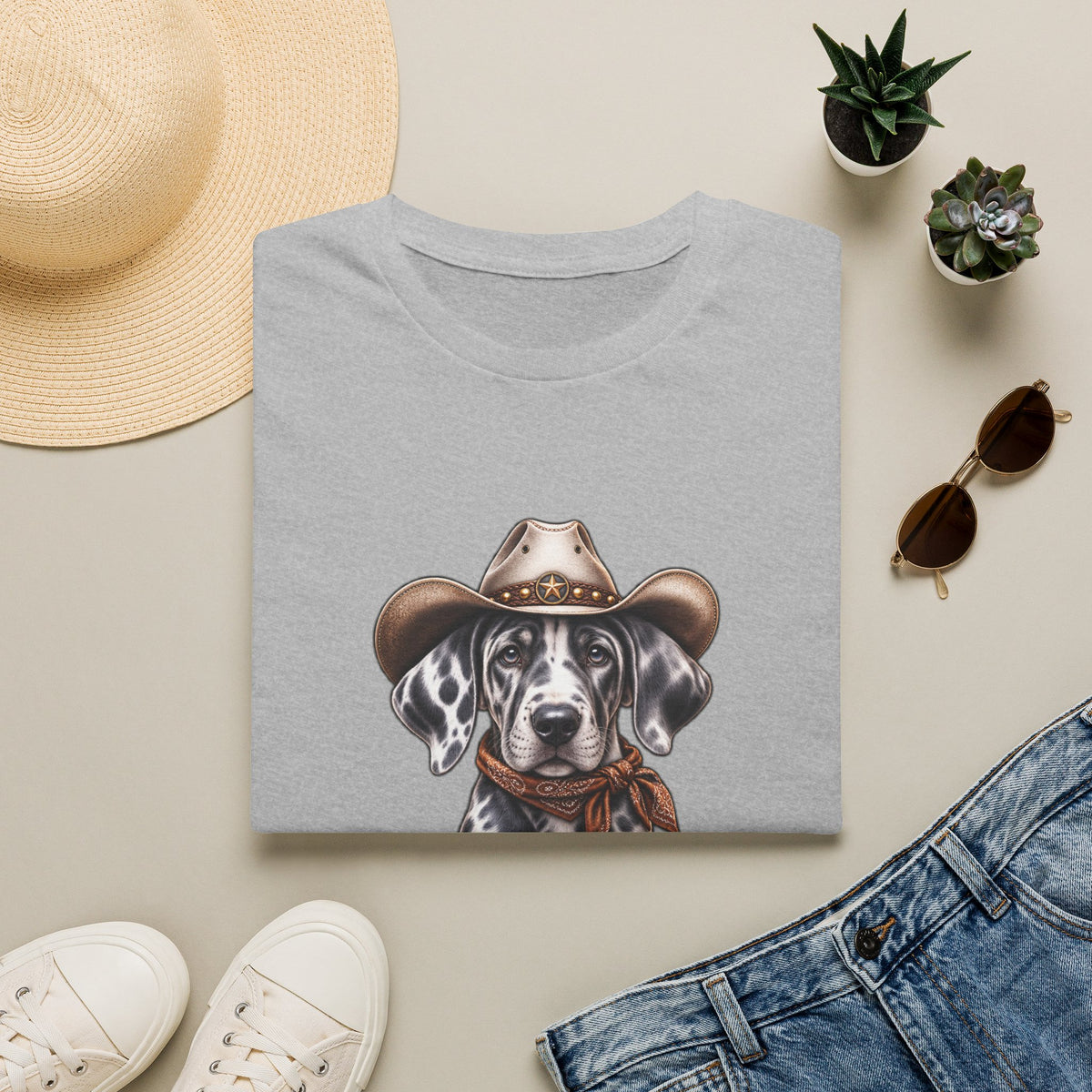 Cowboy Dalmatian T-Shirt