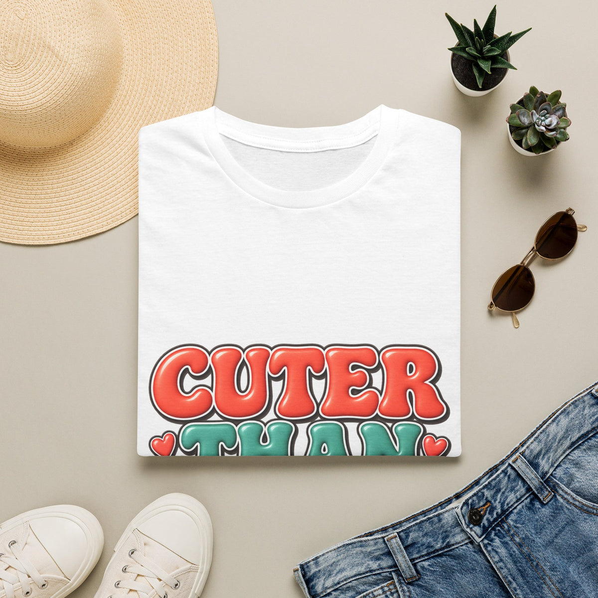 Cuter Than Cupid T‑Shirt — Retro Valentine Graphic Tee