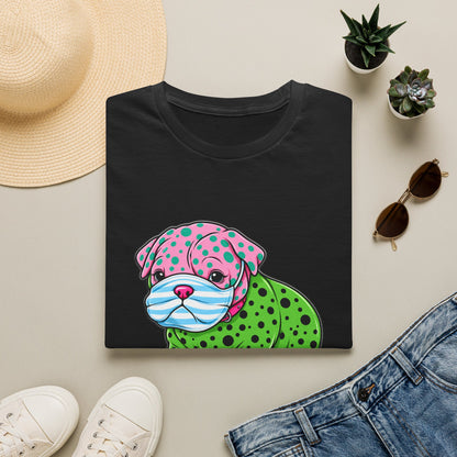 I Love My Dog T-Shirt — Colorful Polka Dot Puppy