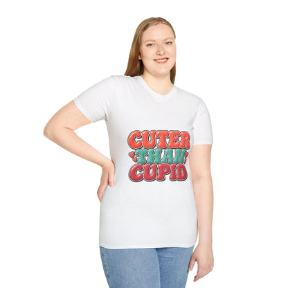 Cuter Than Cupid T‑Shirt — Retro Valentine Graphic Tee