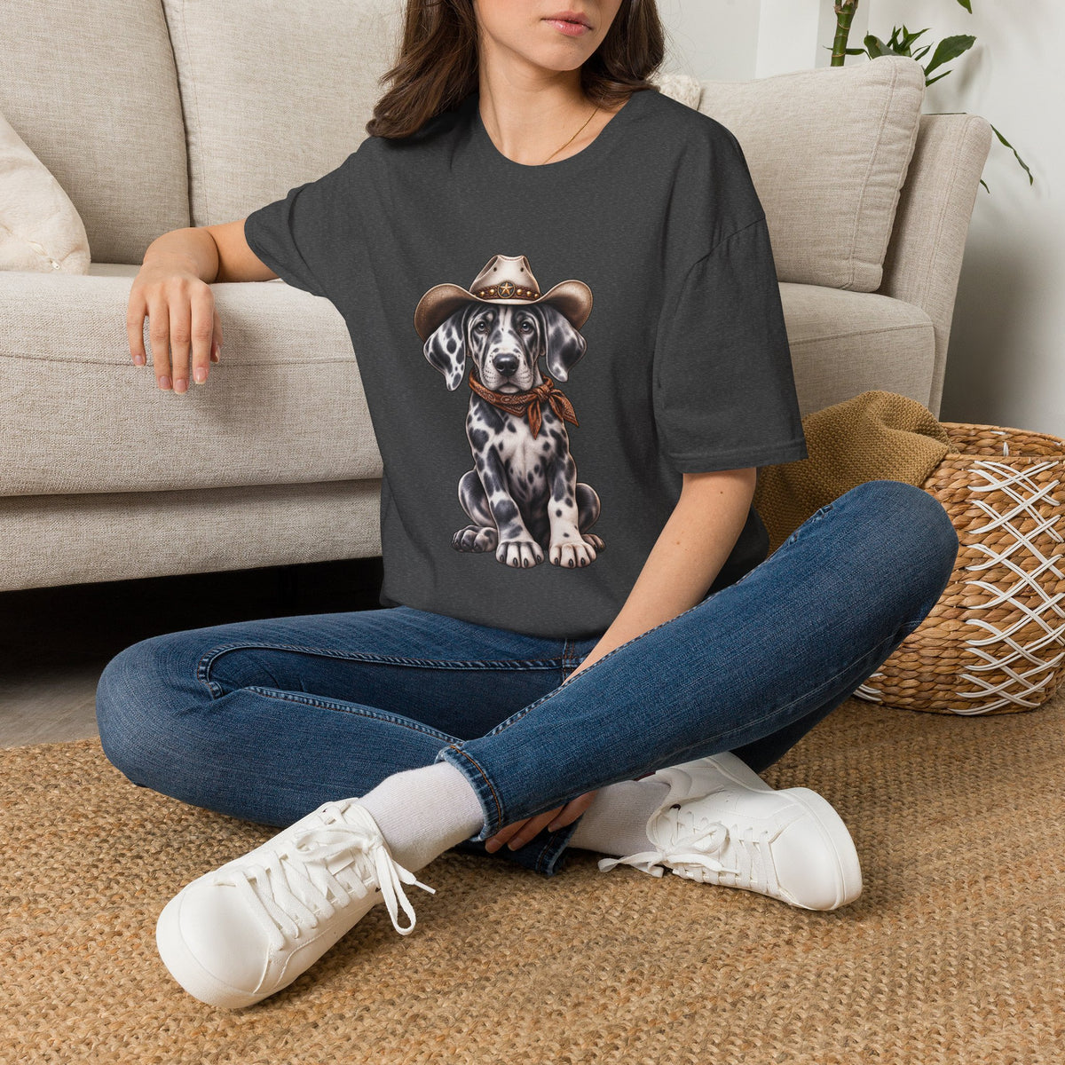 Cowboy Dalmatian T-Shirt