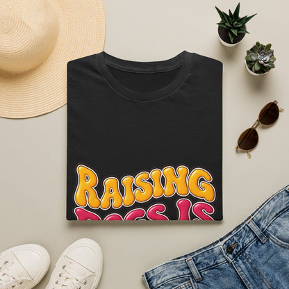 Raising Dogs Is Exhausting — Vintage Retro T‑Shirt