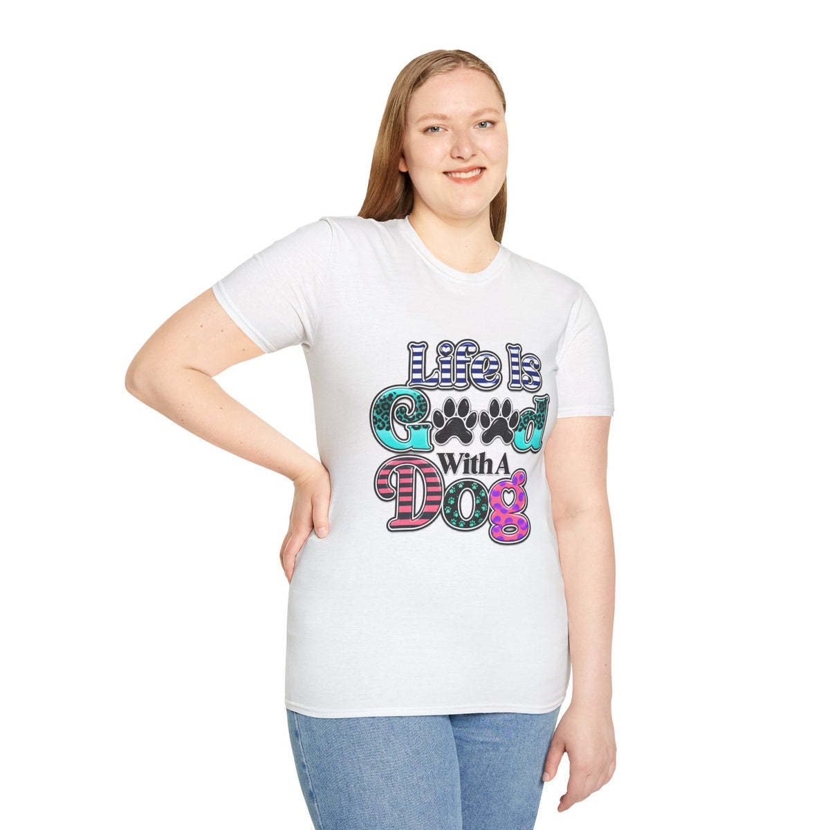 Life Is Good With A Dog T-Shirt
