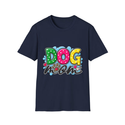 Dog Mom T‑Shirt Playful Pet Lover Tee
