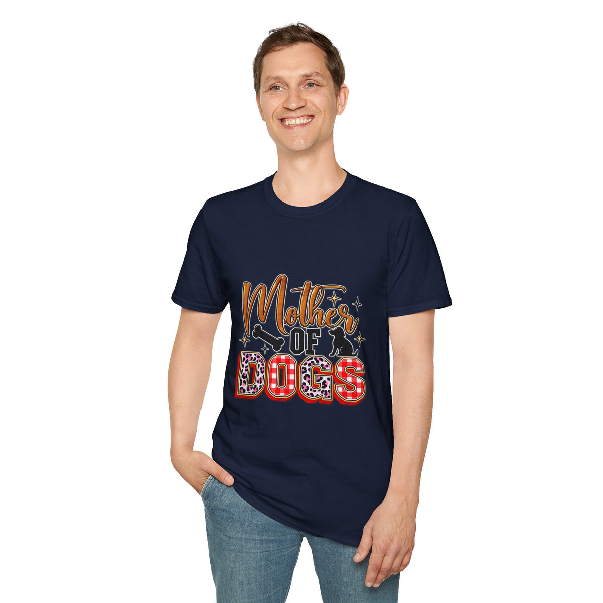 Mother of Dogs T-Shirt — Funny Dog Mom Graphic Tee