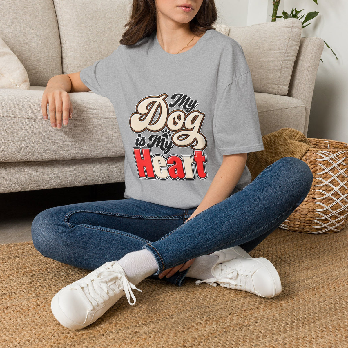 My Dog Is My Heart T‑Shirt