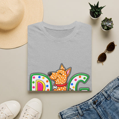 Dog Mom T-Shirt  Polka Dot Pup Tee for Pet Lovers
