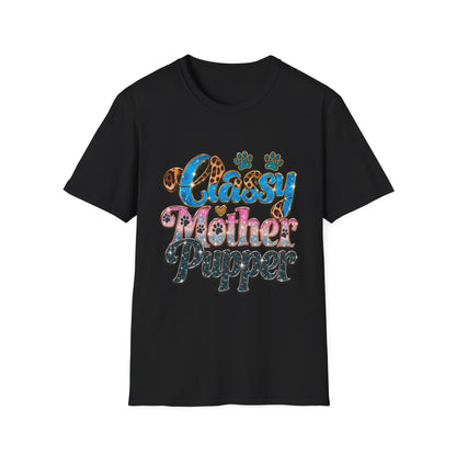 Classy Mother Pupper T‑Shirt — Cute Leopard