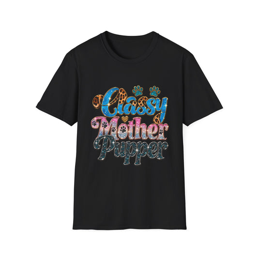 Classy Mother Pupper T‑Shirt — Cute Leopard