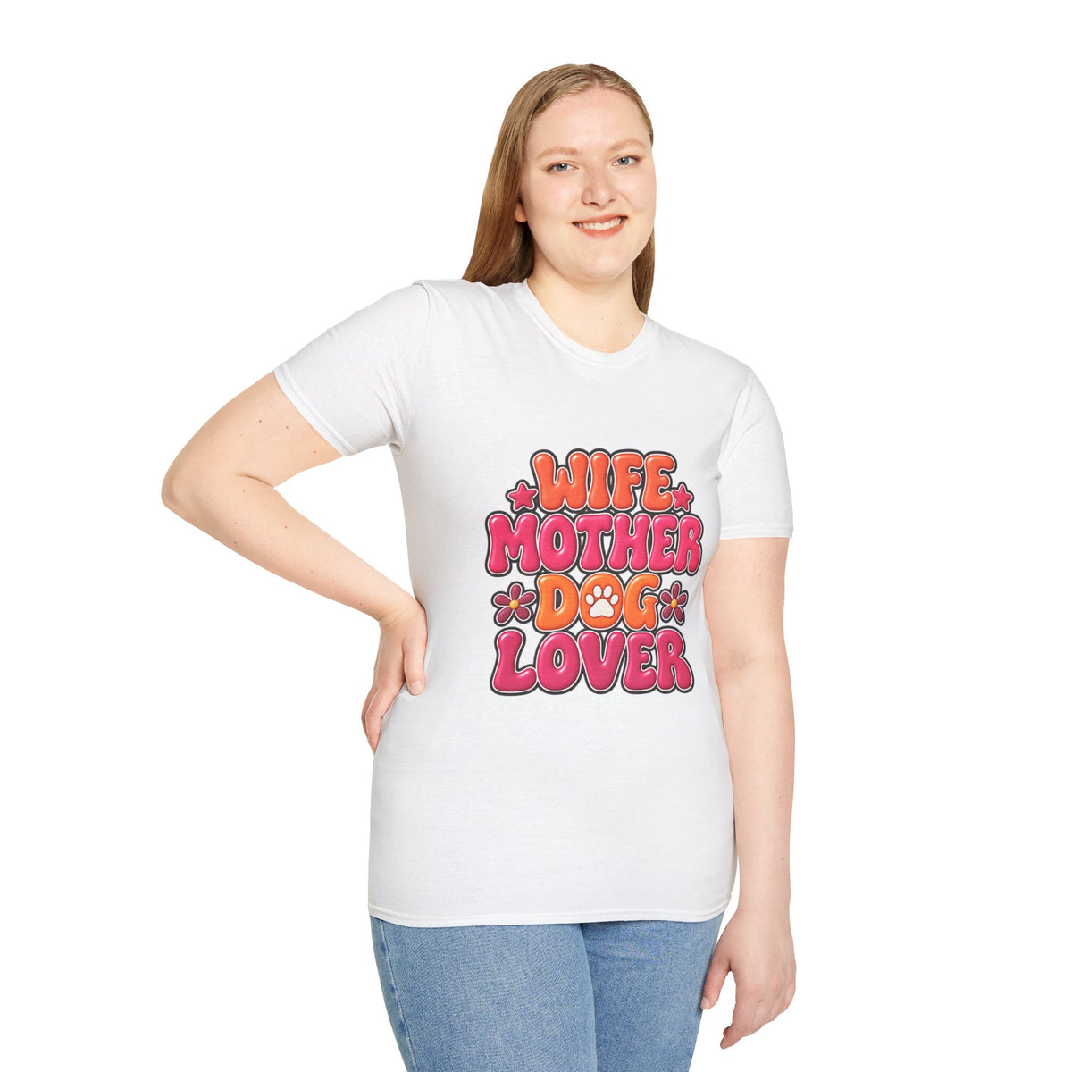 Wife Mother Dog Lover T‑Shirt