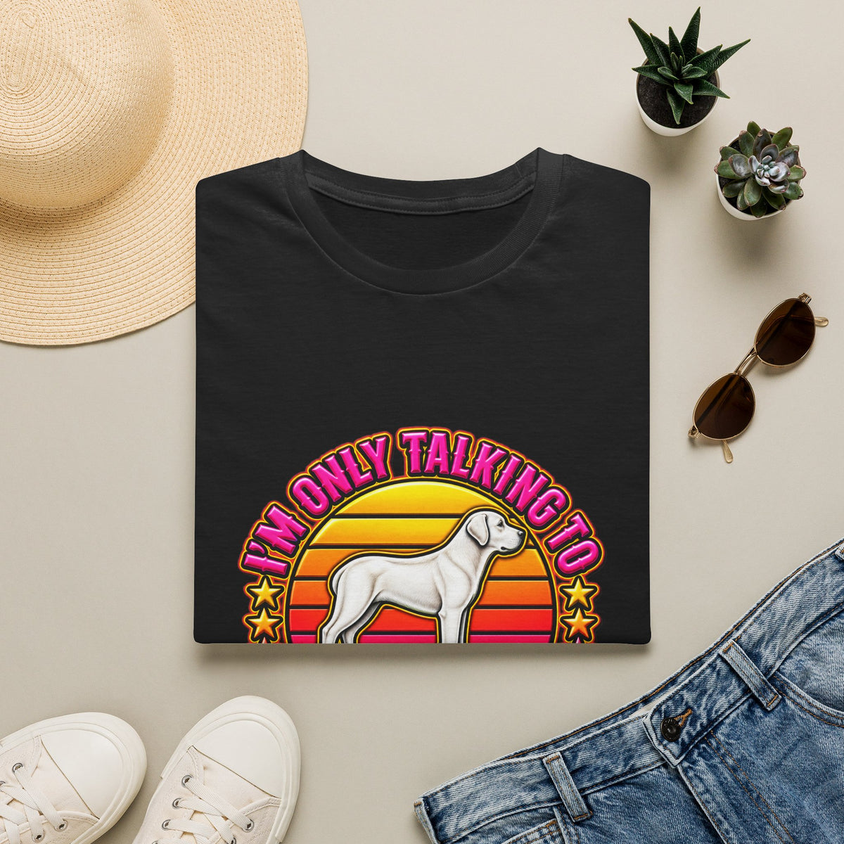 I’m Only Talking To My Dog Today T‑Shirt