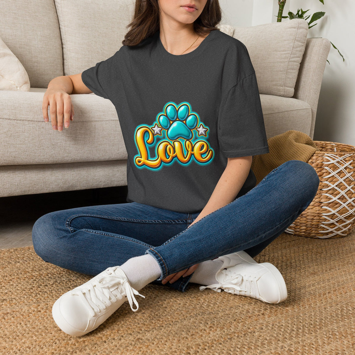 Pet Paw Love T-Shirt