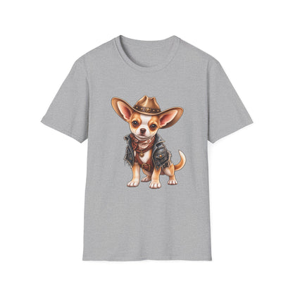 Cowboy Chihuahua T-Shirt —Cute Western Dog