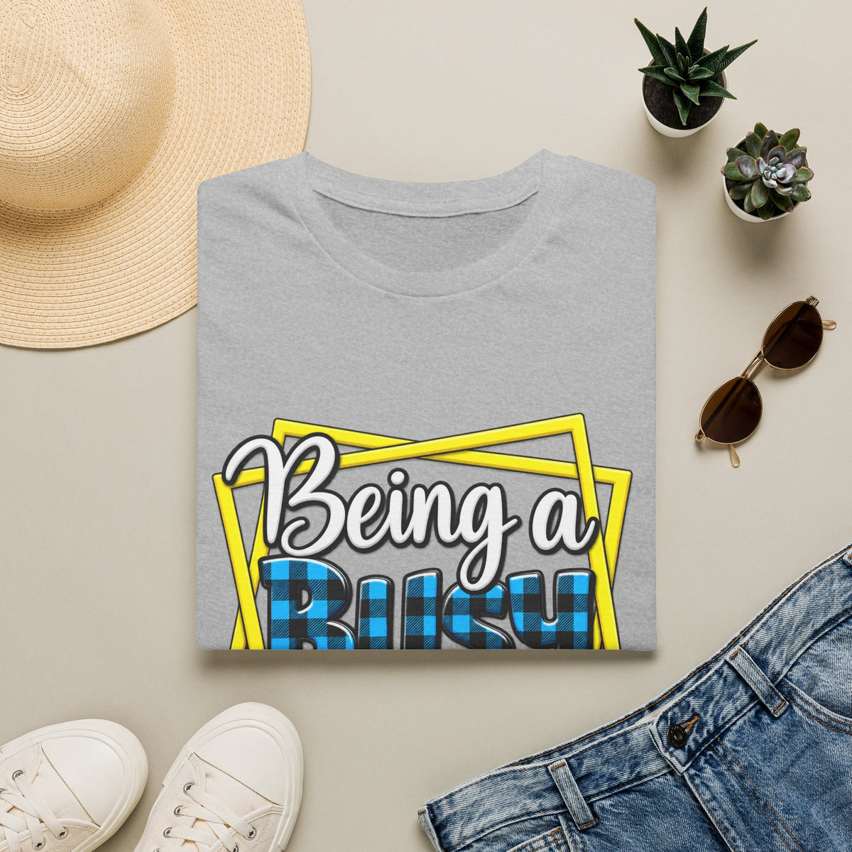 Being a Busy Mama T-Shirt — Funny Mom
