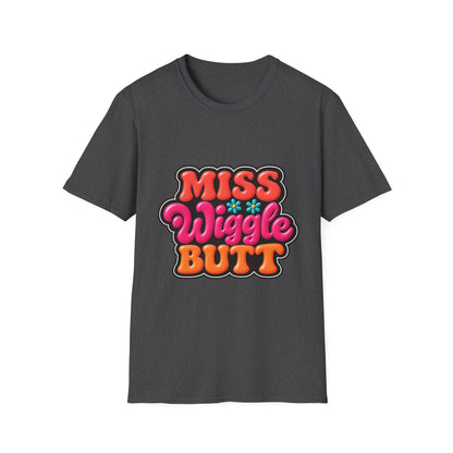 Miss Wiggle Butt Retro Graphic T-Shirt