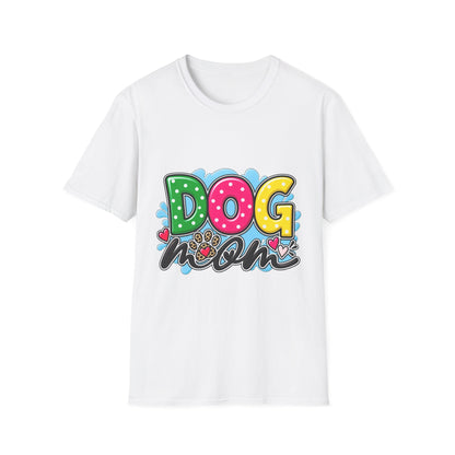 Dog Mom T‑Shirt Playful Pet Lover Tee