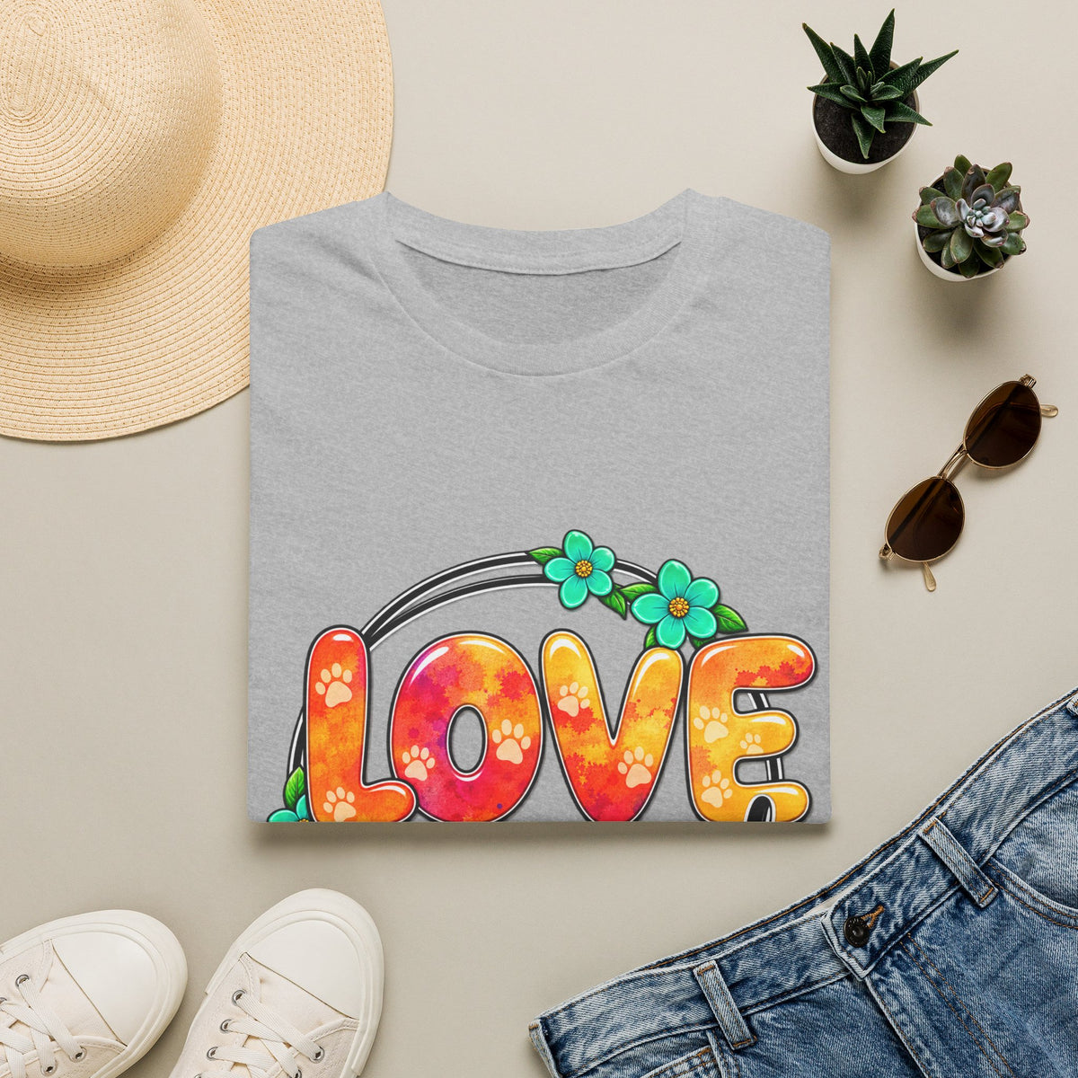 LOVE Rescued Me T-Shirt — Pet Rescue Adoption Tee