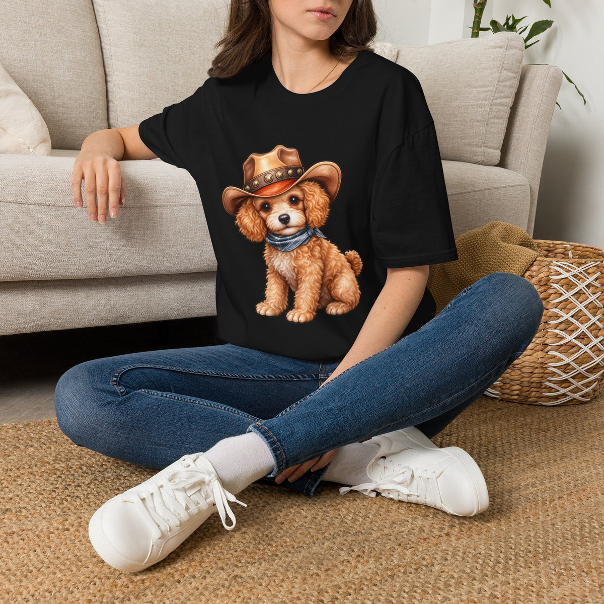 Cute Dog Graphic Tee for Pet Lovers