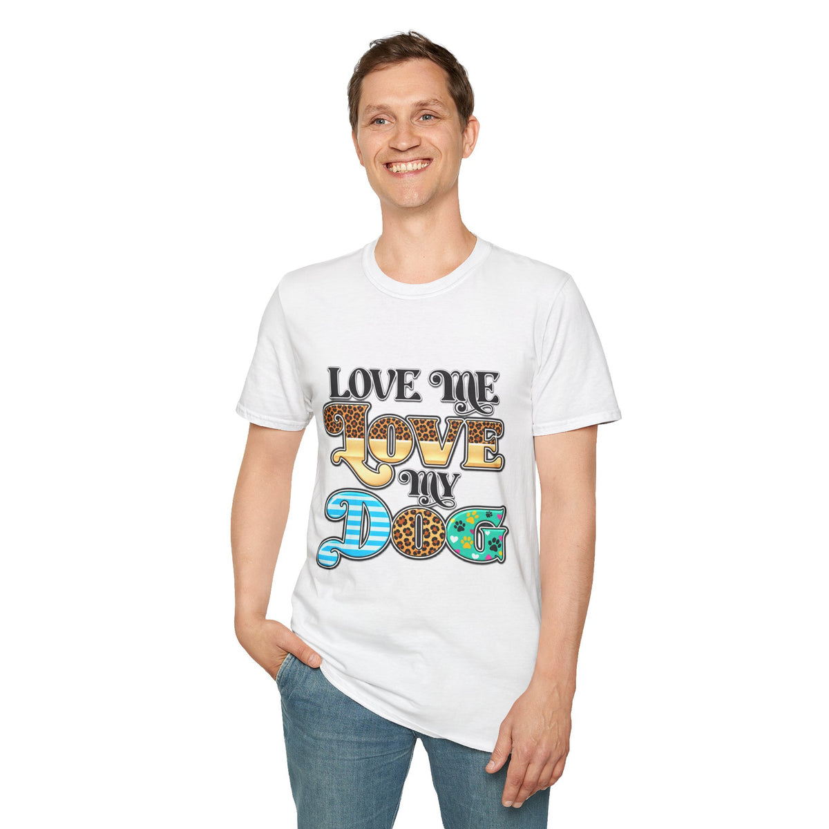 Love Me Love My Dog Graphic T-Shirt