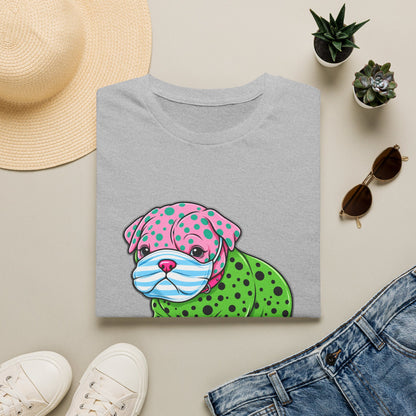 I Love My Dog T-Shirt — Colorful Polka Dot Puppy