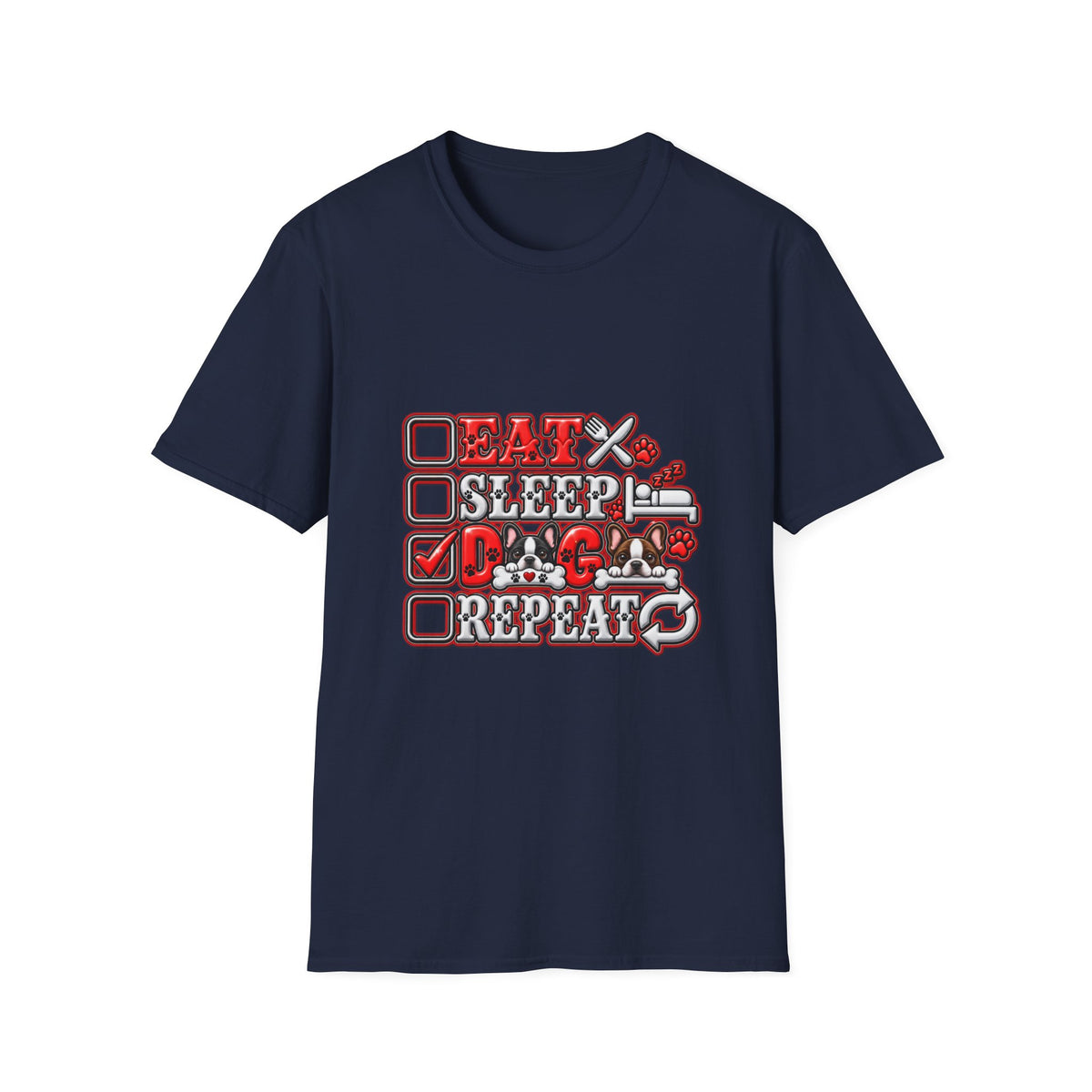 Eat Sleep Dog Repeat T-Shirt