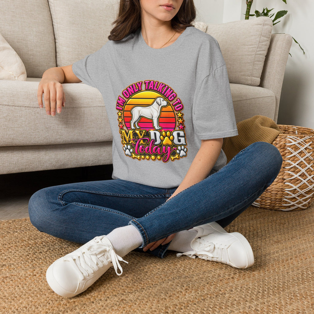 I’m Only Talking To My Dog Today T‑Shirt