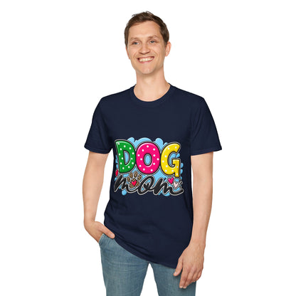 Dog Mom T‑Shirt Playful Pet Lover Tee