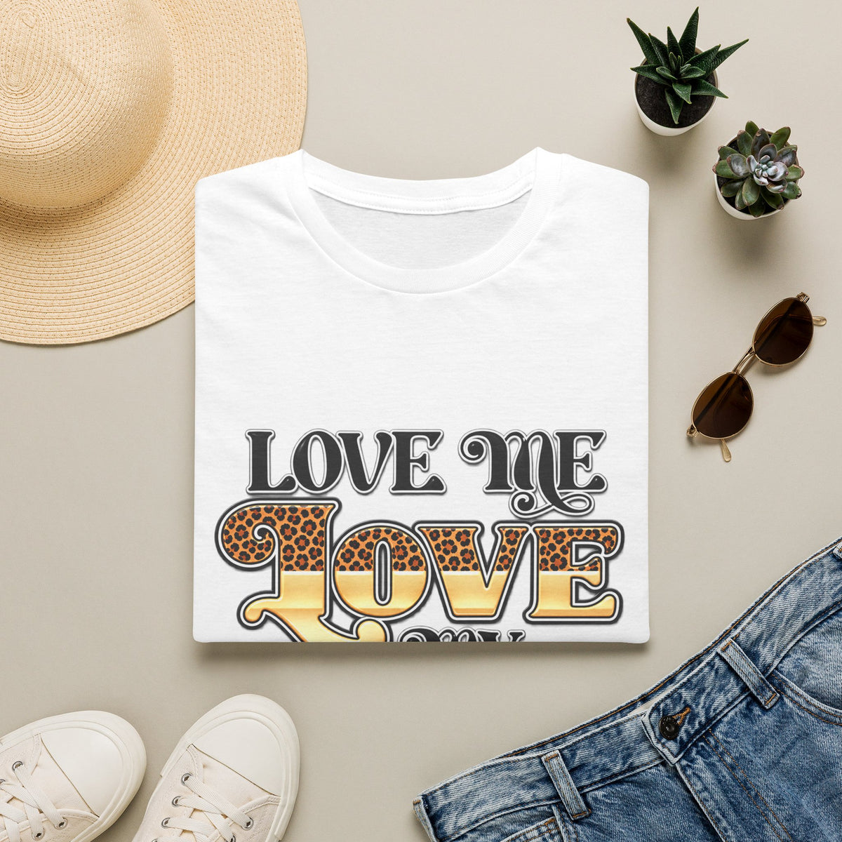 Love Me Love My Dog Graphic T-Shirt