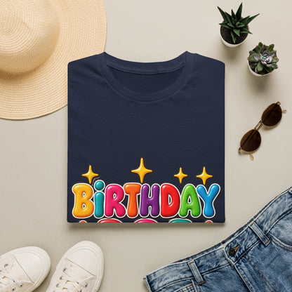 Birthday Dog T-Shirt Paw Print Birthday Tee