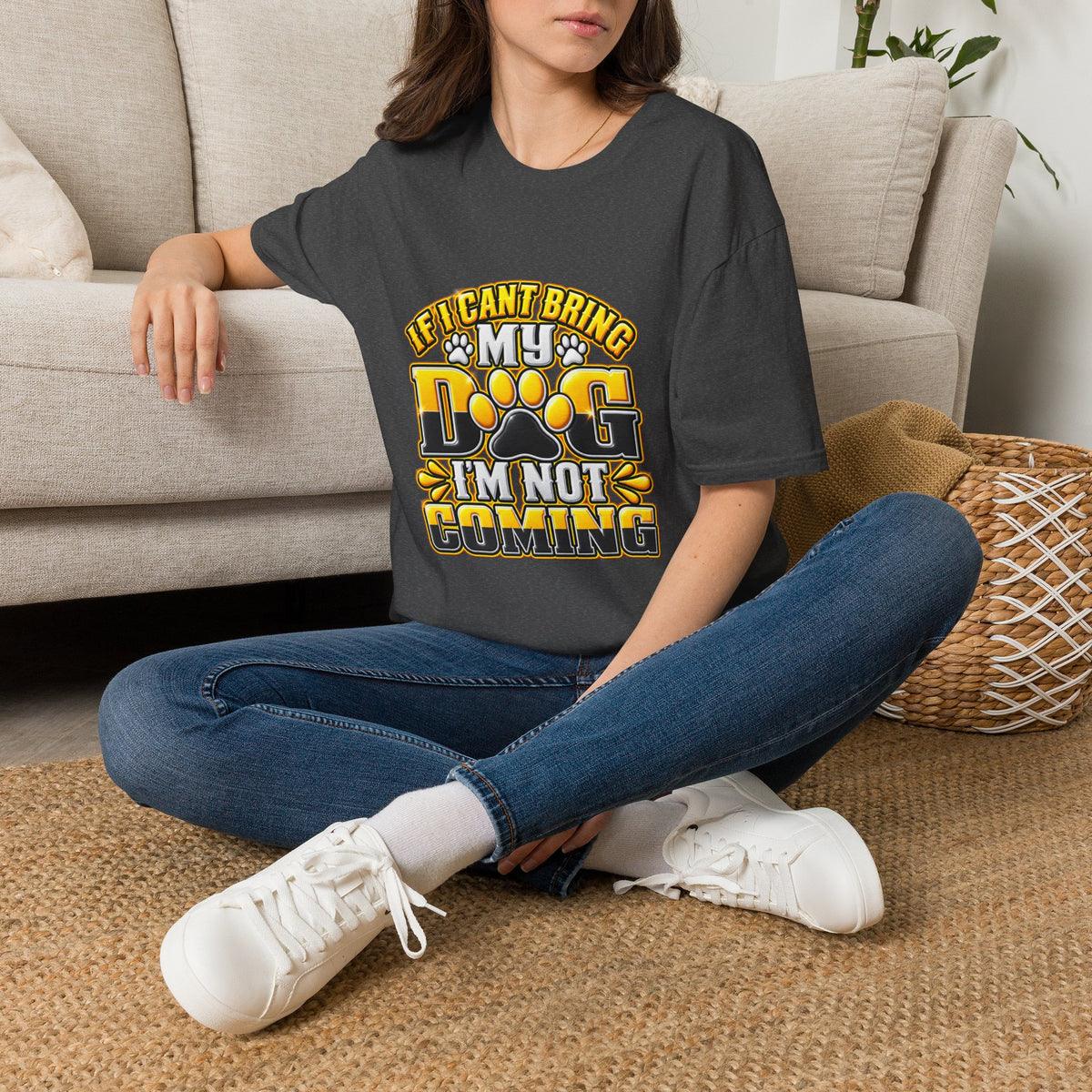 I Can't Bring My Dog I'm Not Coming T-Shirt