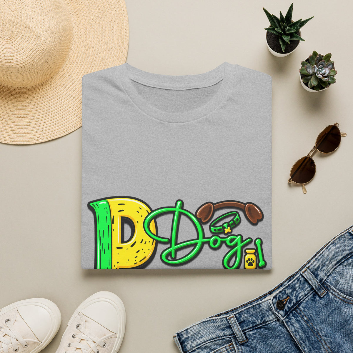 Dog Person T‑Shirt – Cute Paw Print Graphic Tee for Dog Lovers