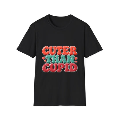Cuter Than Cupid T‑Shirt — Retro Valentine Graphic Tee