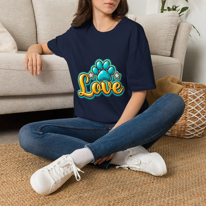 Pet Paw Love T-Shirt