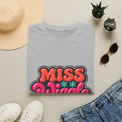 Miss Wiggle Butt Retro Graphic T-Shirt
