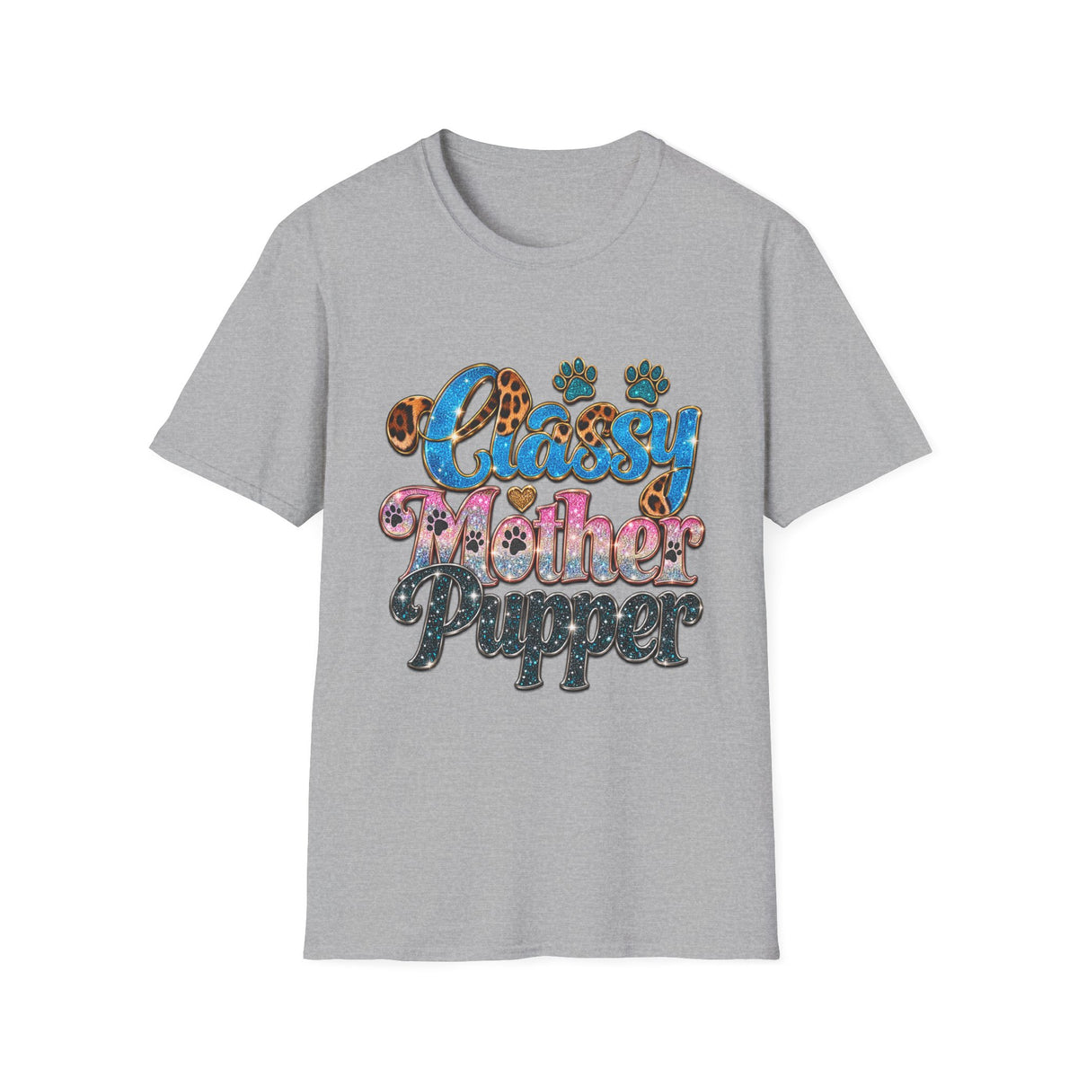 Classy Mother Pupper T‑Shirt — Cute Leopard