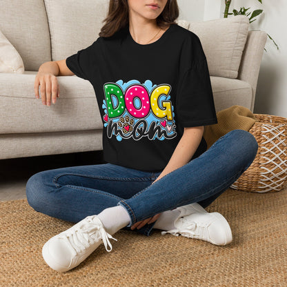 Dog Mom T‑Shirt Playful Pet Lover Tee