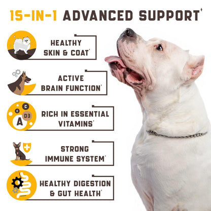 20-in-1 Dog Multivitamin Supplements for Health