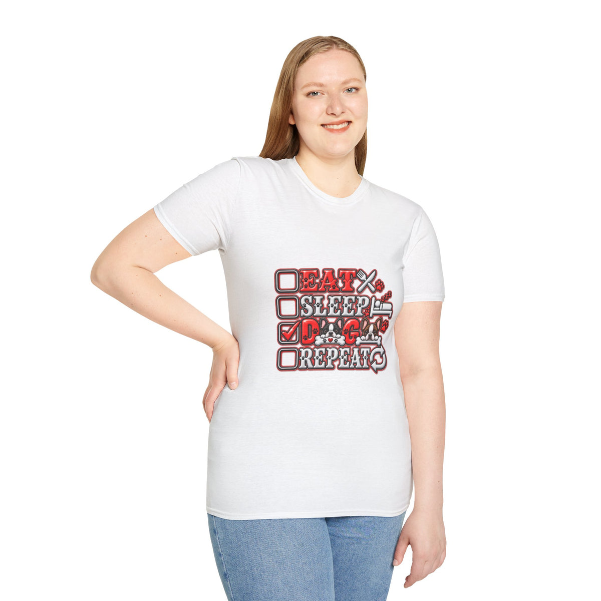 Eat Sleep Dog Repeat T-Shirt