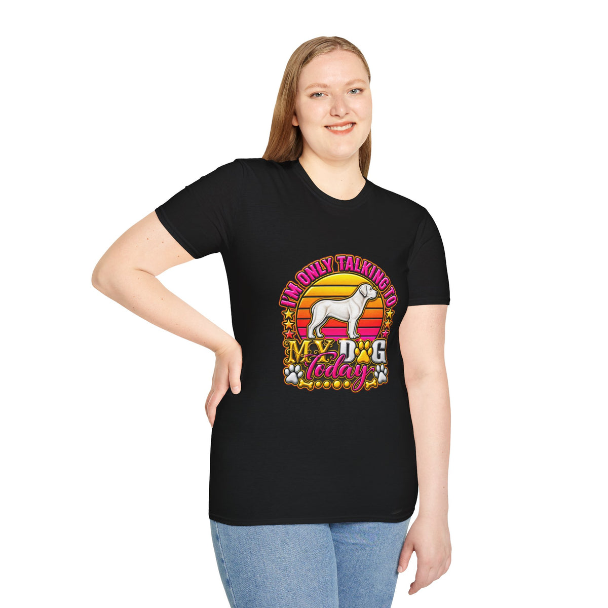 I’m Only Talking To My Dog Today T‑Shirt